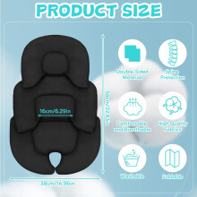 SGZIOO Baby Stroller Cushion Baby Pram Liner Pram Insert for Stroller