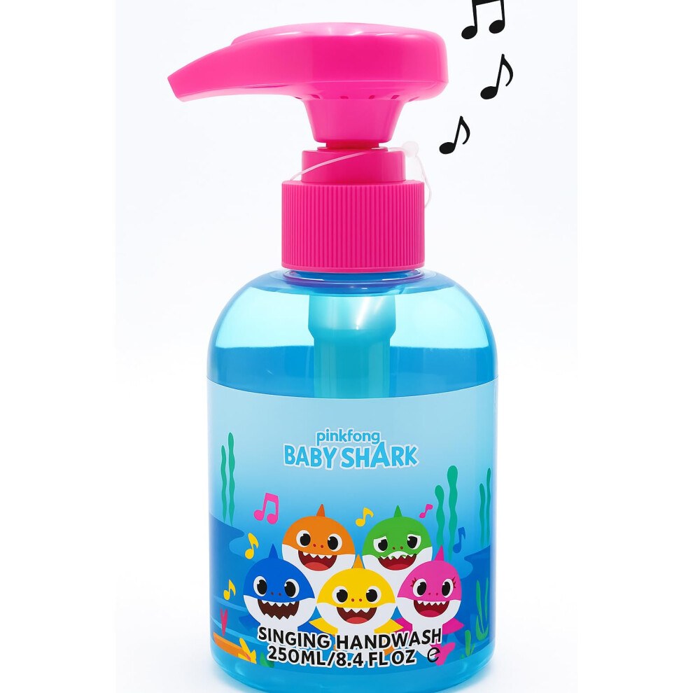 Pinkfong Baby Shark Singing Hand Wash Liquid Soap 250Ml