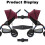 3pcs Baby Stroller Connectors 2 in1 Twins Dual Stroller Connector Link 3