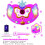 Supporto per microfono karaoke per bambini - con luce colorata - Microfono per bambini per cantare, bambine e bambini - Rosa 5