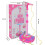 Supporto per microfono karaoke per bambini - con luce colorata - Microfono per bambini per cantare, bambine e bambini - Rosa 6