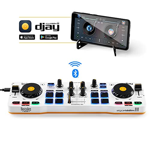 Hercules DJControl Mix - Compact DJ Controller with Built-In Soundcard 1