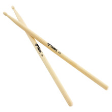 Tiger TDA83-5A Maple Drumsticks with Wooden Tips - 5A