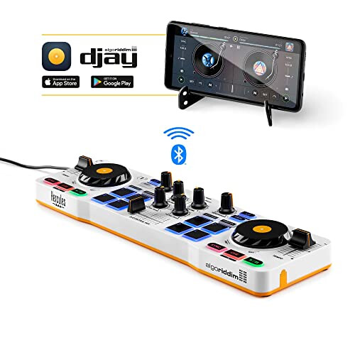 Hercules DJControl Mix - Compact DJ Controller with Built-In Soundcard 2