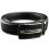 Black leather belt - Luxury men's - Automatic buckle - 127 cm 2