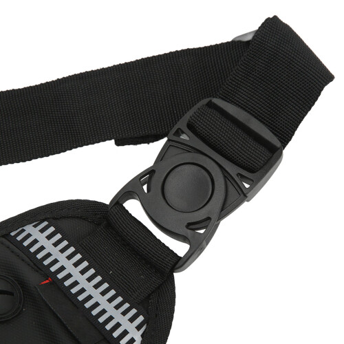 Motorcycle Thigh Pack with Reflective Stripe