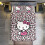 (240CM X 260CM) Pink Leopard Hello Kitty Comforter Set Soft 3 Pcs Twin Bedding Sets Thicken 2