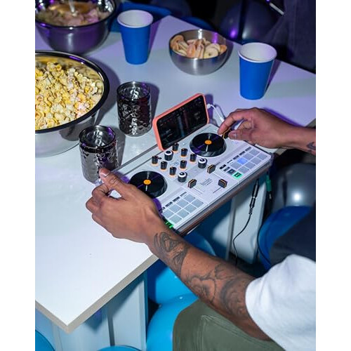 Hercules DJControl Mix Ultra – Mobile DJ Controller for Smartphones (iOS/Android) 1