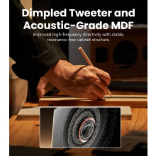 Edifier MR5 2.0 Studio Monitor Bookshelf Speakers: VGP2025 Gold Award, 110W Hi-Res Certified, 3-Way Active Design, LDAC BT6.0, Room Calibration, XLR/