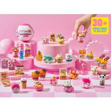 Mini Brands Kawaii Capsule 2 Pack by ZURU Surprise Collectable Minis in Blind Packaging, Japanese-Themed Miniature Toys, Great Gifts for Girls and Ki