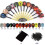 OLY MAGIC 12 Pack Soft Tip Darts for Electronic Dartboard - National Flag - Black 2