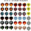 OLY MAGIC 12 Pack Soft Tip Darts for Electronic Dartboard - National Flag - Black 4