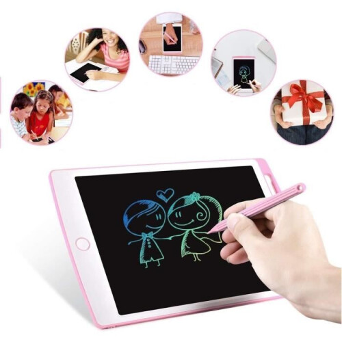 Έγχρωμο tablet γραφής LCD 8,5 ιντσών για παιδιά ηλικίας 3-12 ετών - Ροζ 2