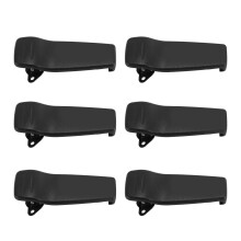 6 pezzi clip da cintura a due vie per IC A6/A24 BP 210 nero