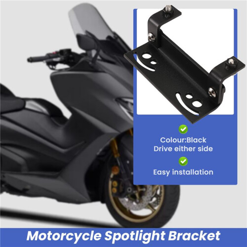 Motorcycle Spotlight Bracket Holder Light Mount for  TMAX560 Tech Max TMAX 560 2022 2023 2