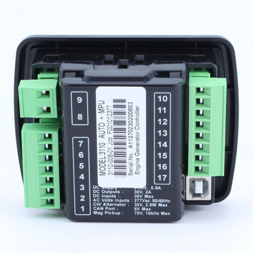 LXC706 Replaced Dse702 Dse3110 Diesels Generator Auto Start Control ATS Control Panel 1