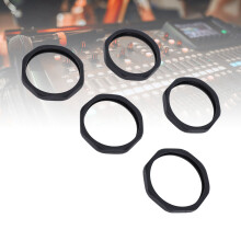 5Peçes de Anéis Antirrolho em Silicone para Microfone para KTV, Festas e Conferências