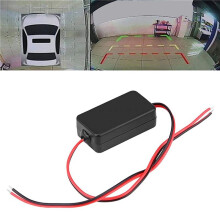 4X 12V Car Rear View Camera Rectifier Relay Capacitor Filter Connector for Rear View Lens Anti-Interference Ballast