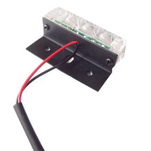 Um Arraste Quatro Luzes EstroboscóPicas Luzes EstroboscóPicas Luzes Sinalizadoras Carro Luzes LED Suprimentos Gerais para Carros, Luz Azul