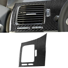 For   8Th Gen 2006-2011 Carbon Fiber Driver Air Vent Outlet Cover Trim