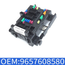 Fuse Box Module BSM B5 9657608580 6500Y1 for 206 307 406 C2 C3 C5 Berlingo Xsara Fuse Box Unit