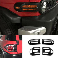 4Pcs Front Fog Lamp Turn Signal Box Rear Taillight Protection Cover for 2007-2020