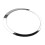 Right Front Chrome Headlight Trim Ring 51137149905 for   Cooper R56/55/57/58/59 07-15 Chrome Eyebrow Ring Cover 3