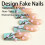 Colorful French False Nails - Full Coverage Ballerina Tips 3