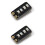2X 3.7-4.2V  Metering Module 1 Series Ternary Lithium Battery Power Display Led Light 1