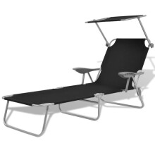 Transat chaise longue bañador de sol cama de jardín terraza mueble de exterior 189 cm con
