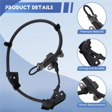 897387990151 Car Front Left ABS Wheel Speed Sensor for D-MAX Pick Rodeo 2003-2014 897387989151