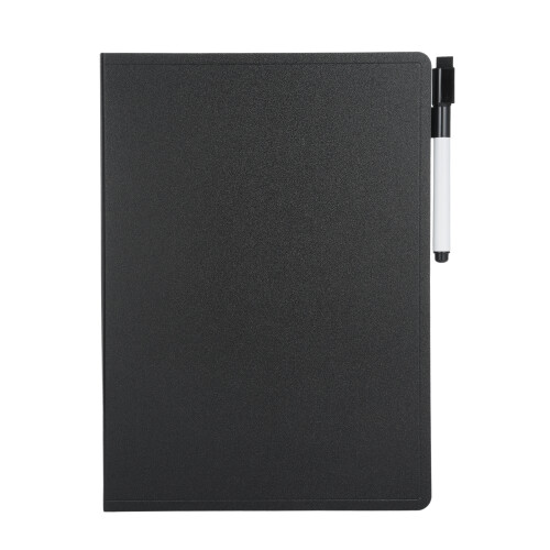 A5 2-seitiges Whiteboard 210 x 148 mm Pink/Schwarz