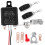 2X 12V 200A Battery  Relay Remote Control Battery Disconnect Cut Off Isolator  Anti-Theft 8