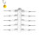 (11mm) Barbed Carp Feeder Tackle with Silicone Ring 3