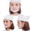 Visiera protettiva - Non specificata - 10 pezzi - Trasparente - Antisaliva - Antiappannamento 3