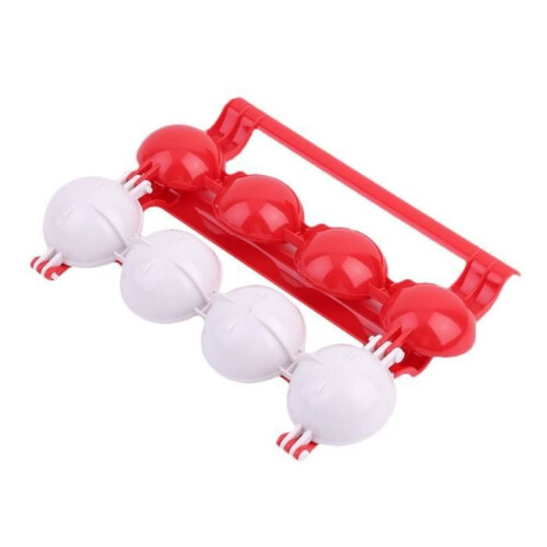OUTAD Plastic Meatball Maker DIY Kitchen Tool Red 2