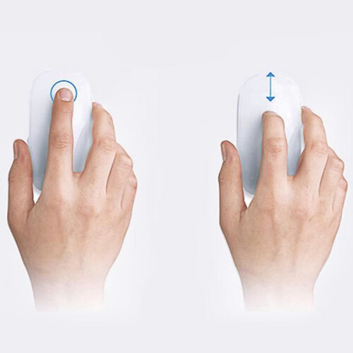 Magic Mouse, oplaadbare, Bluetooth, stille, slanke, ergonomische draadloze muis voor Apple MacBook 1