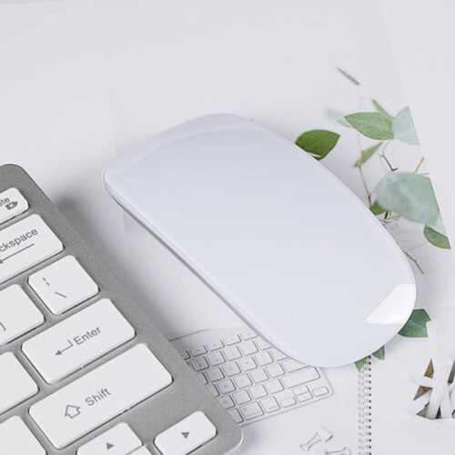 Magic Mouse, oplaadbare, Bluetooth, stille, slanke, ergonomische draadloze muis voor Apple MacBook 2