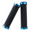 Manopole per manubrio bicicletta Lock-On blu - Confezione da 2 2
