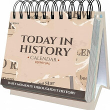 2026 Today in History Perpetual Calendar Daily World History Facts Desktop Calendar, This Day Amazing History Trivia
