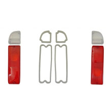 2x Red LED Tailight & Tail Backup Lights C677209 for Chevy / Pickup Truck 1967-1972