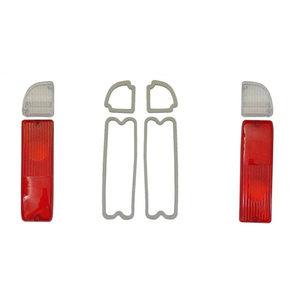 2X Led Tailight & Tail Backup Lights C677209 For Chevy / Pickup Truck 1967-1972 Red 4713365926828