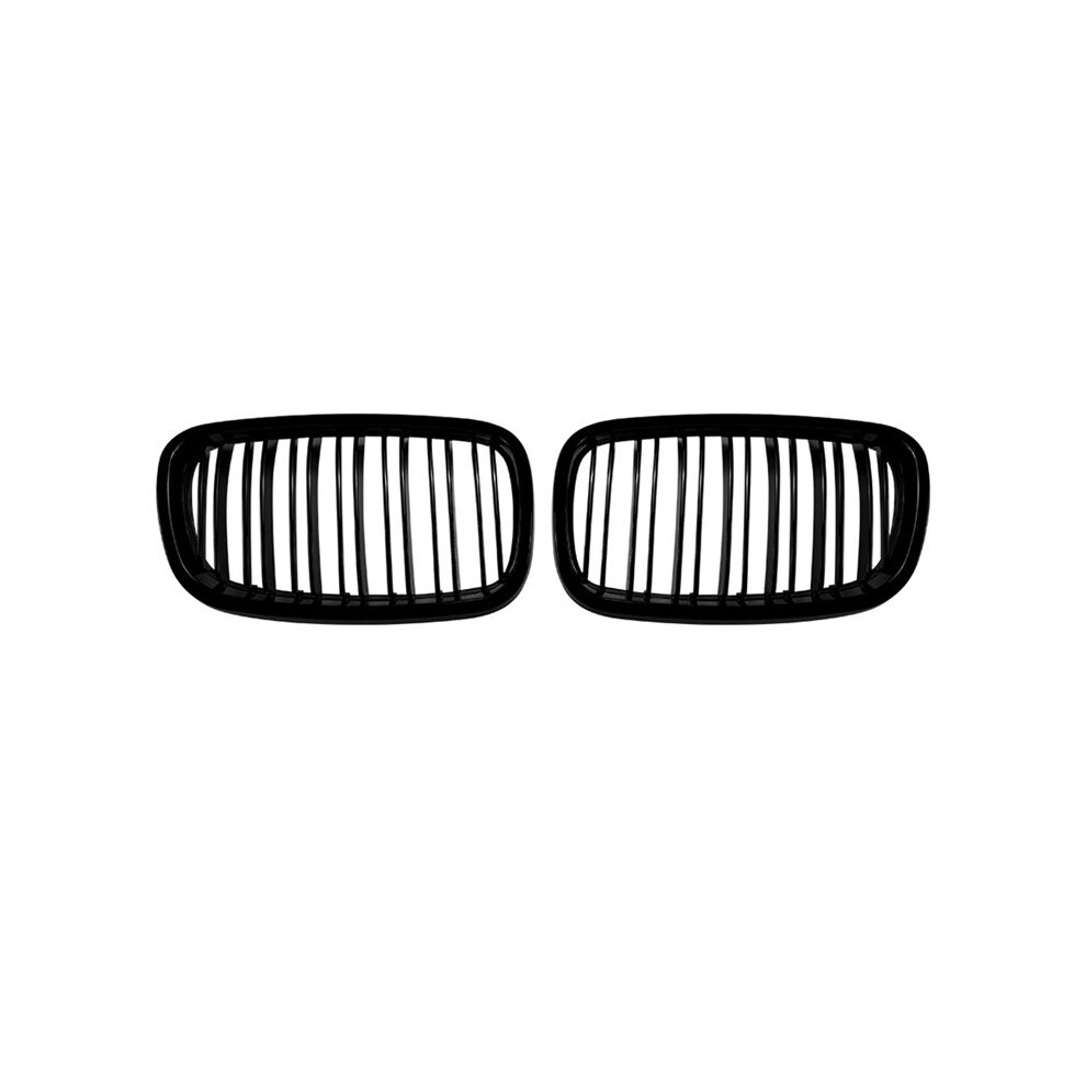 Car Front Kidney Grill Air Intake Grille Front Hood Grill Daul Vertical Grille For X5 E70 X6 E71 2006-2013 4711359367886