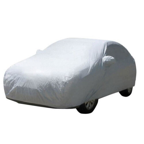 Beschermhoes - Auto - XL - Waterdicht - Grijs - Polyester 1
