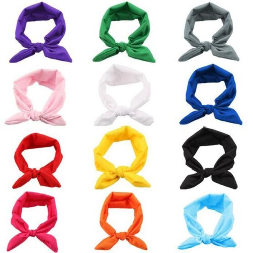 12 elastici per capelli per bambine 1