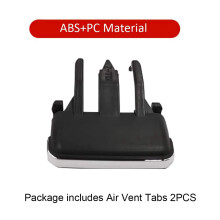 20x Front Center Side Air Vent Outlet Tab Clips, AC Vent Adjustment Buckle Repair Kit for 2009-2013