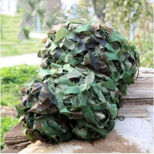 Δίχτυ καμουφλάζ Woodlands Military, 6μ x 6μ (Καμουφλάζ για κυνήγι και κατασκήνωση) 1