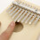 Kalimba 10 Keys Sanza Natural Thumb Piano 2