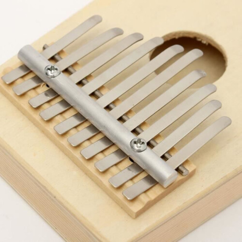 Kalimba 10 Keys Sanza Natural Thumb Piano 2