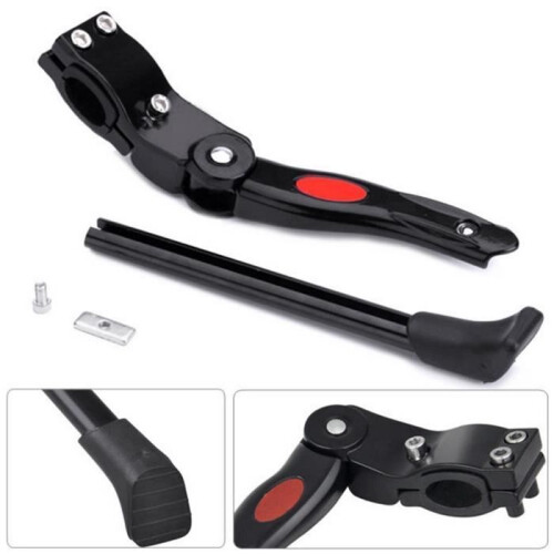 Zwarte mountainbike achterstandaard 1